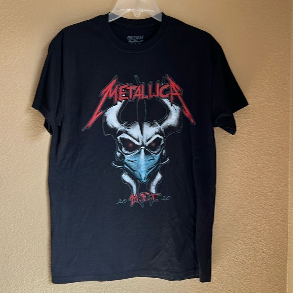 Metallica Tshirt Metallica Family Forever MFF 2020 Drive-in show Masked Demon